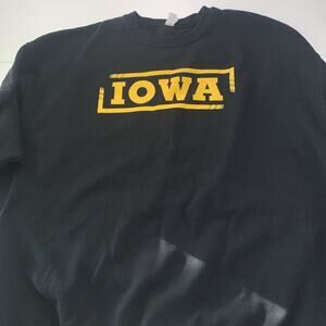 Jerzees Iowa Hawkeye Sweatshirt Mens Large